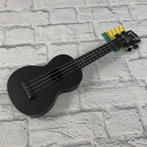Kala Waterman Matte Black KA-SWB-BK Soprano Ukulele
