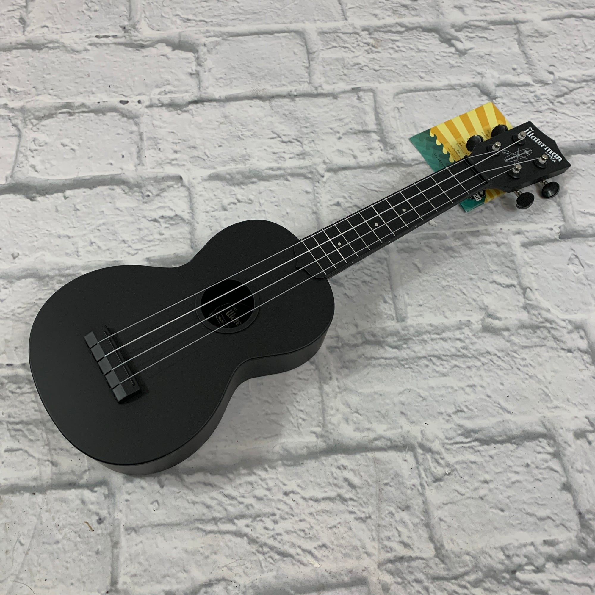 Kala Waterman Matte Black KA-SWB-BK Soprano Ukulele