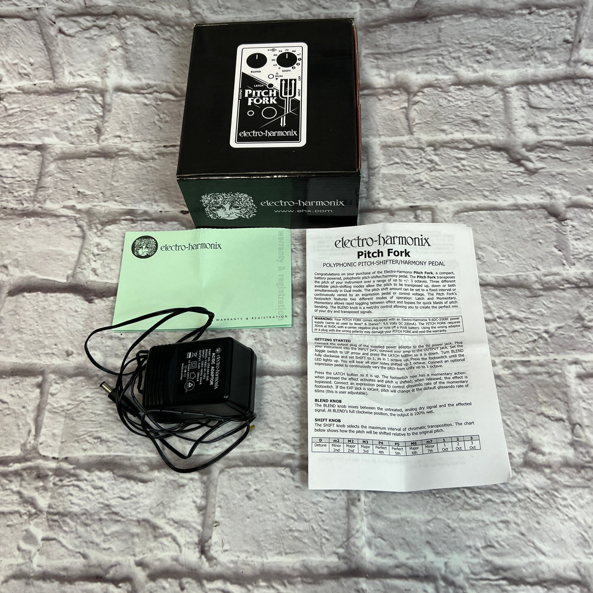 Electro-Harmonix Pitch Fork Pitch Shift Effect Pedal