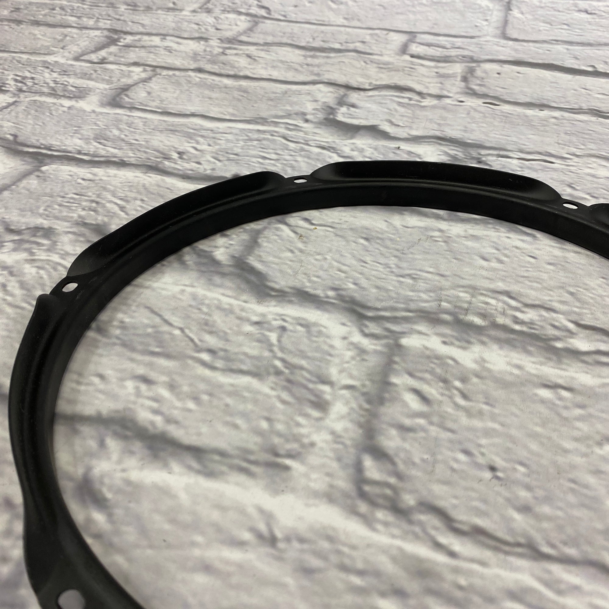 6-Lug 12" Black Drum Hoop Pair