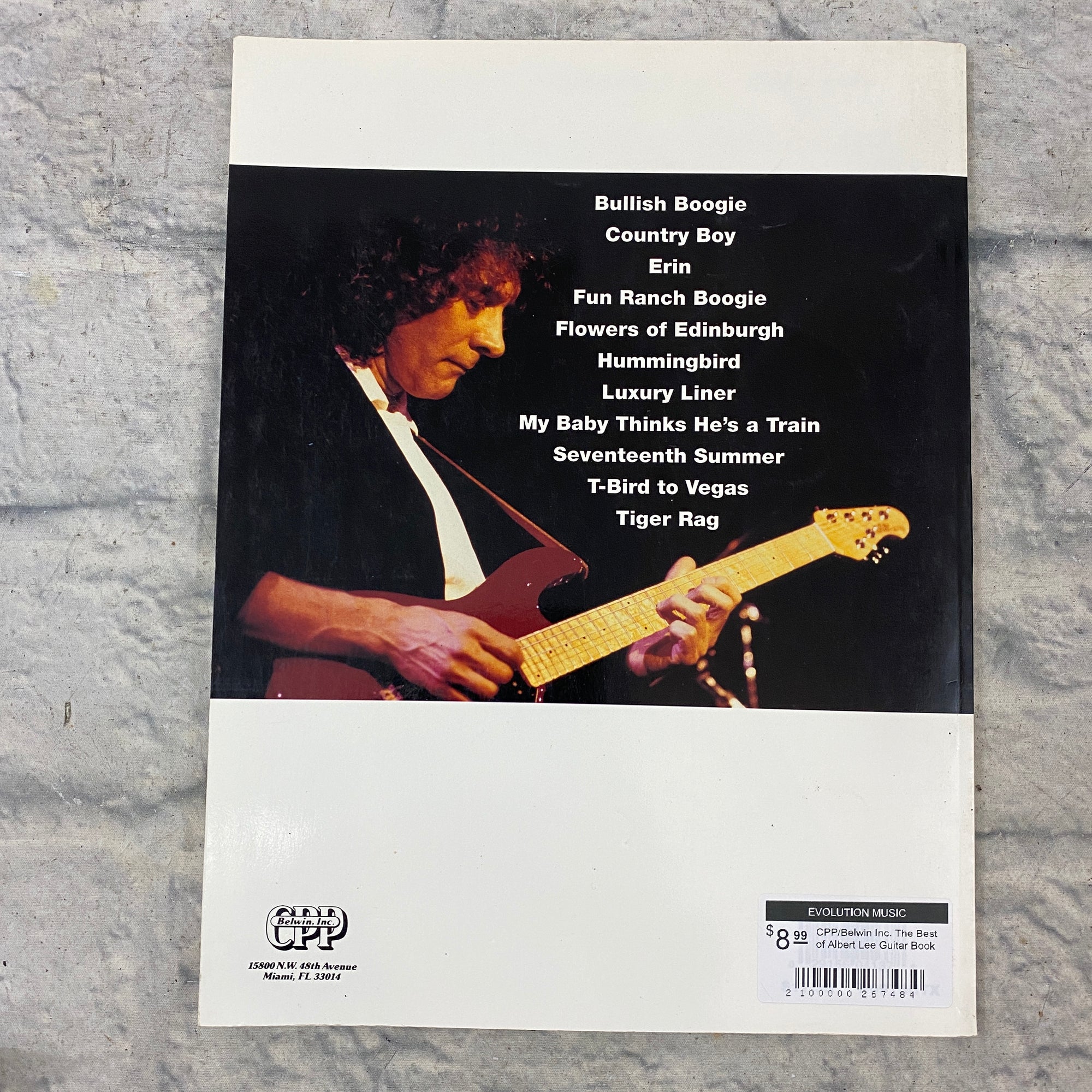 CPP/Belwin Inc. The Best of Albert Lee Guitar Book