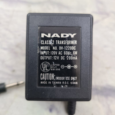 Nady 12V AC Center Positive 200mA Power Supply