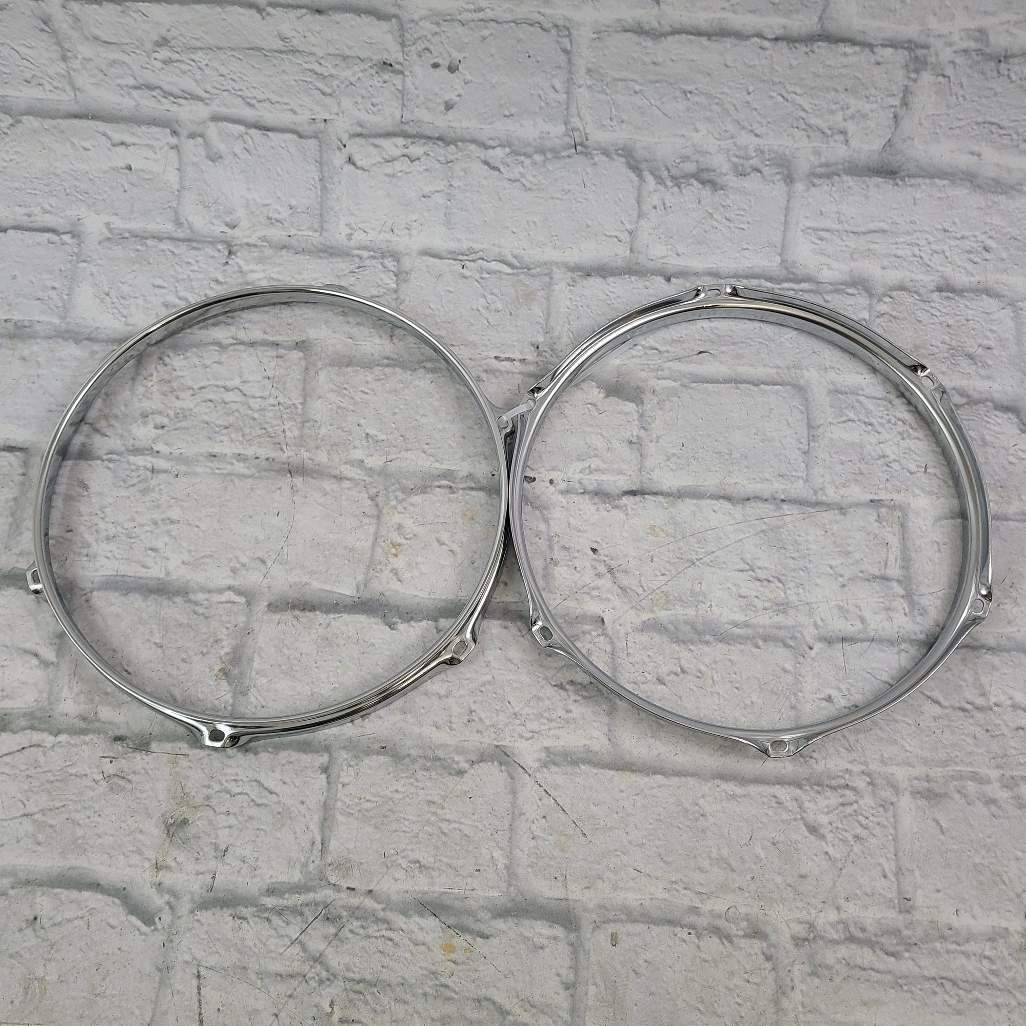 Drum Factory Direct 12" 6-Hole 2.3mm Triple-Flange Hoop (Pair)