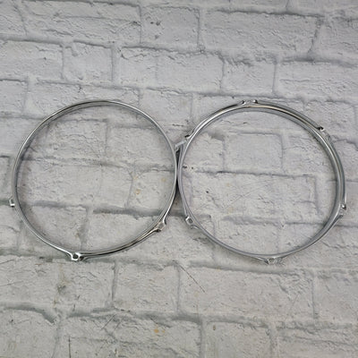 Drum Factory Direct 12" 6-Hole 2.3mm Triple-Flange Hoop (Pair)