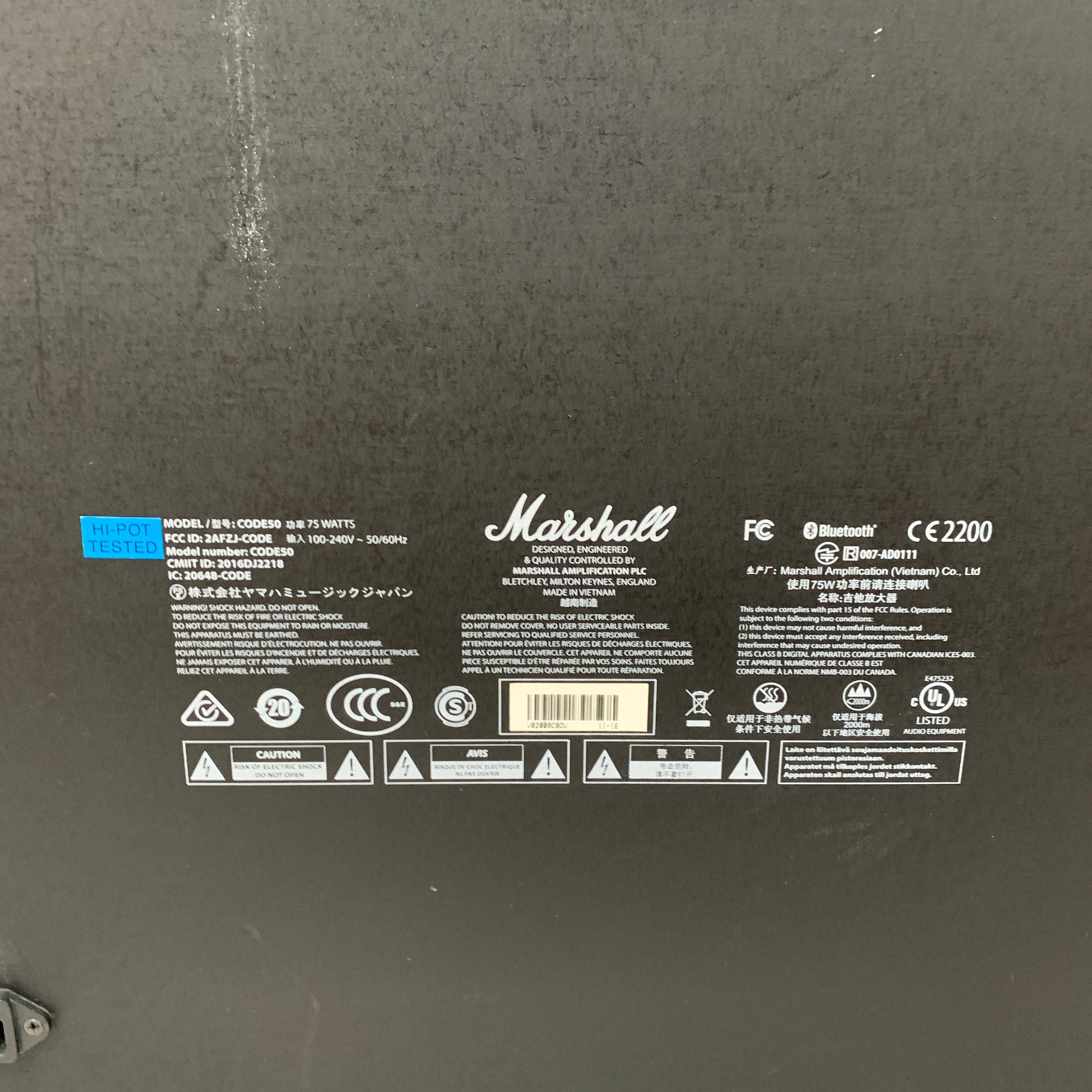 Marshall Code 50 Guitar Combo Amp