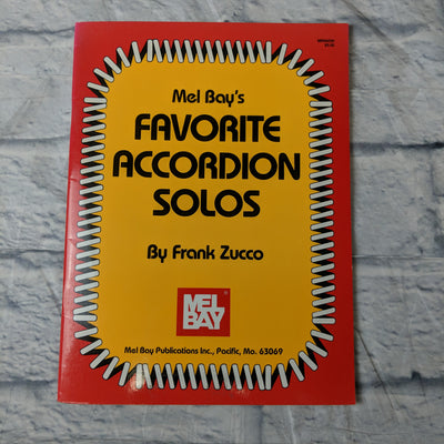 Favorite Accordion Solos - Frank Zucco: 18 Pieces In 44 Pages 1986 Mel Bay Clean