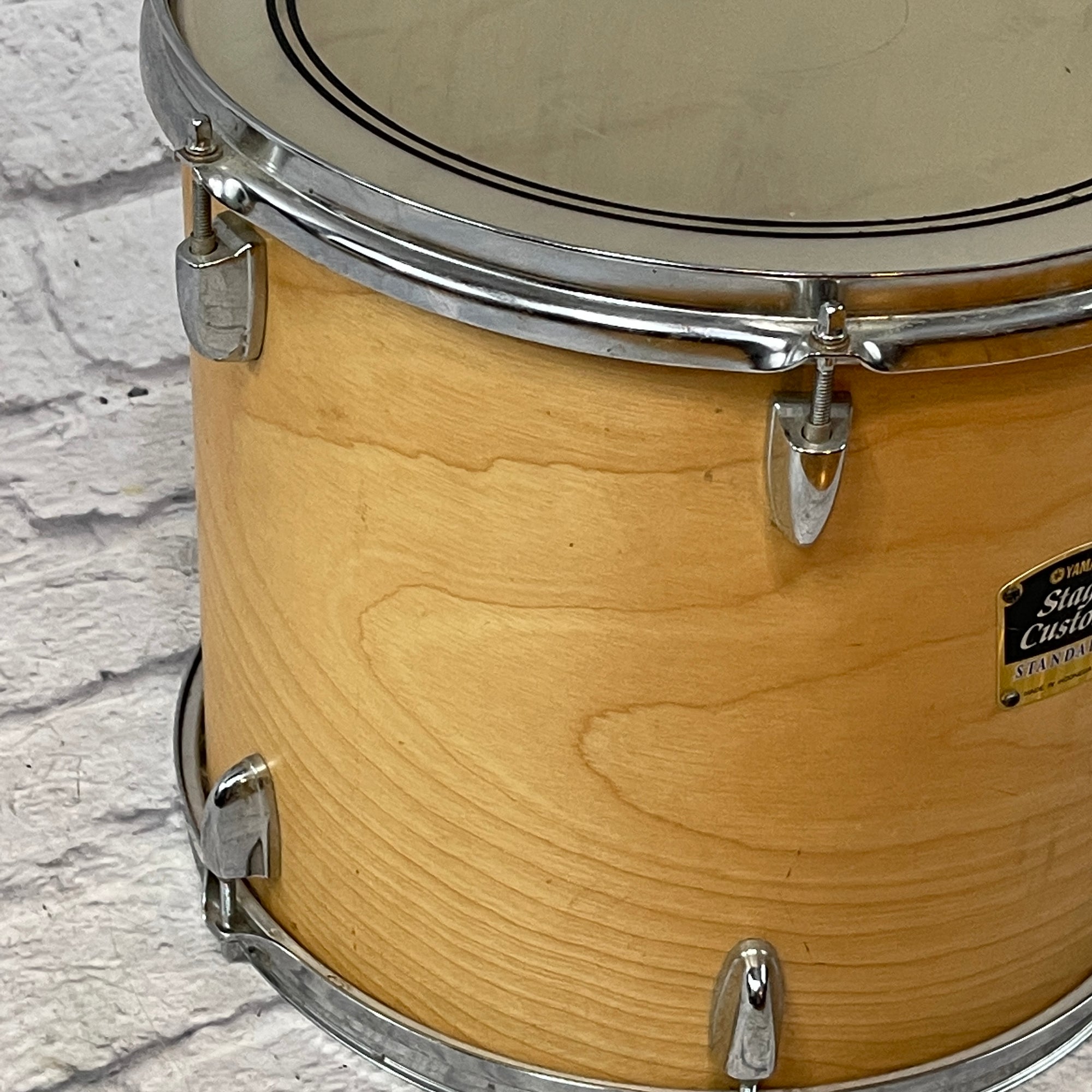 Yamaha Stage Custom Standard 14 x 12 Natural Tom
