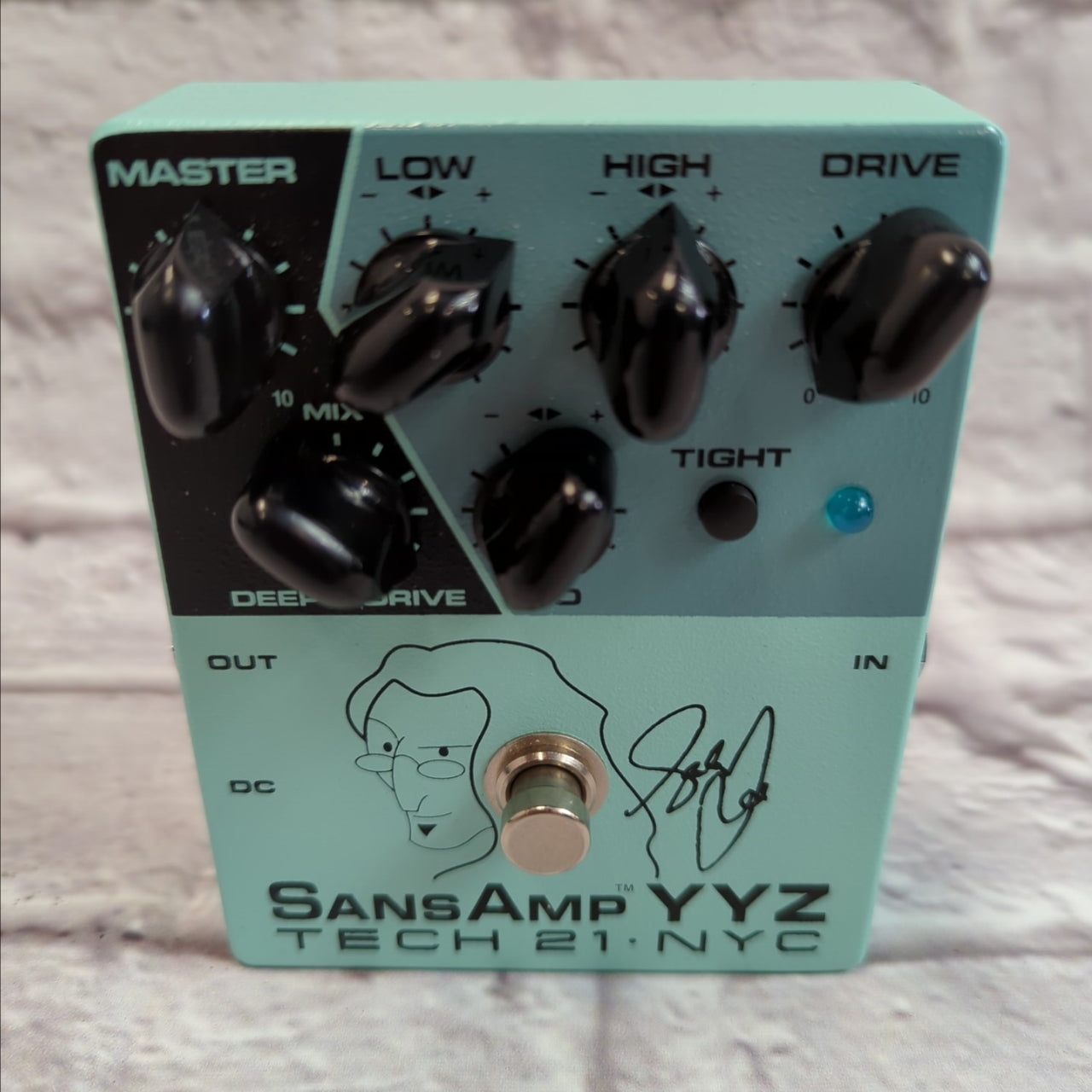 Tech 21 Geddy Lee Sansamp Bass DI Pedal