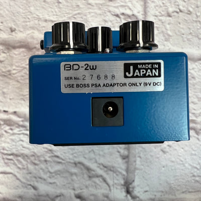 Boss BD-2W Waza Blues Driver Overdrive Pedal