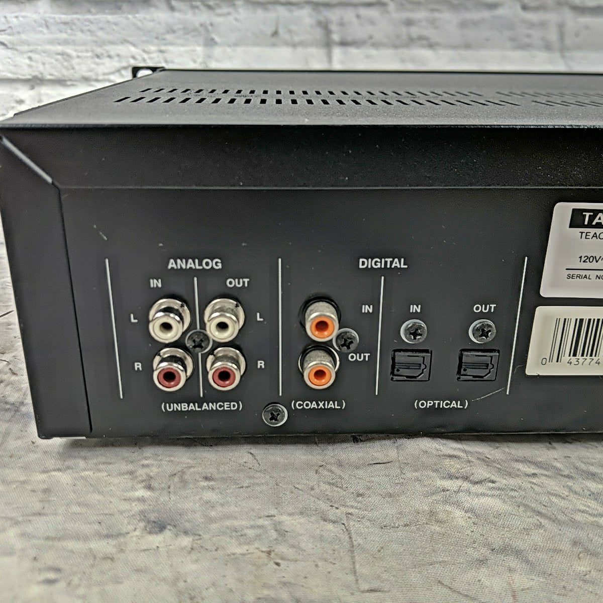 Tascam CD-RW900SL CD Burner Writer