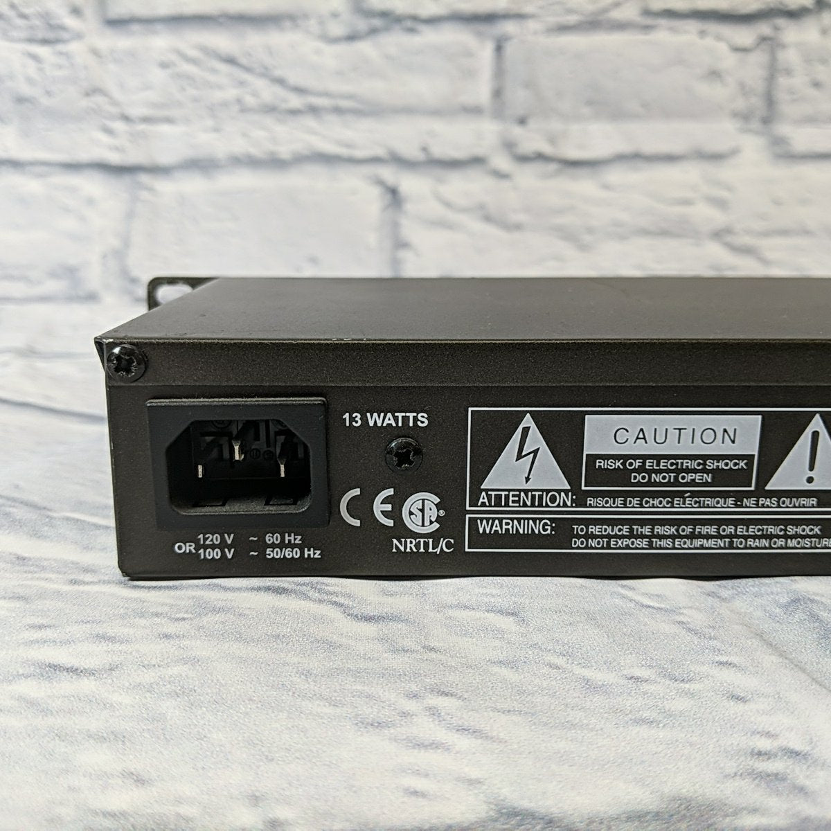 DOD SR 430 Qx Stereo Dual 15 band EQ Equalizer Rackmount XLR