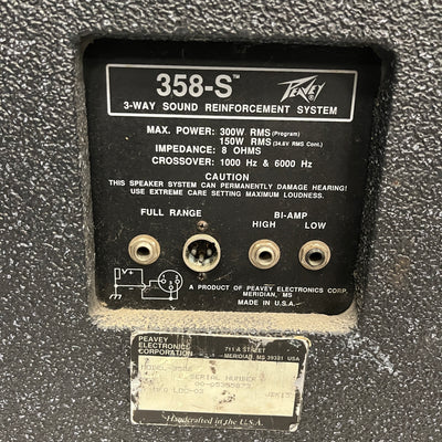 Peavey 358-S Single PA Speaker