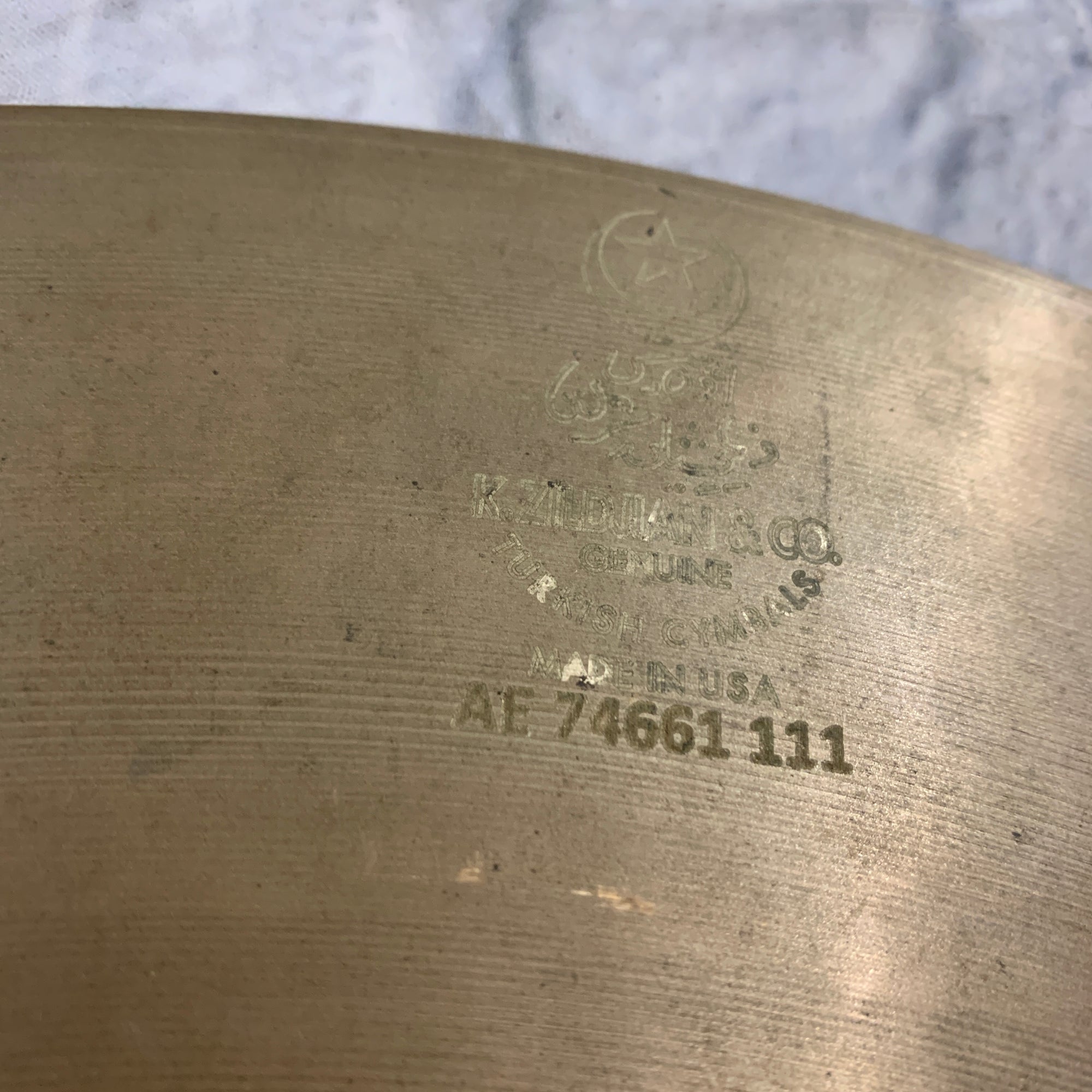 2015 Zildjian 20" K Ride