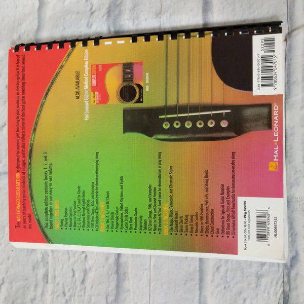 Hal Leonard Guitar Method 2nd Edition Instructional Book And Cds M Evolution Music 3291