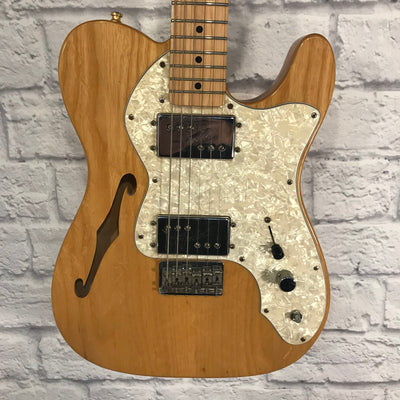 Fender '72 Reissue Telecaster Thinline MIM 2004 Natural