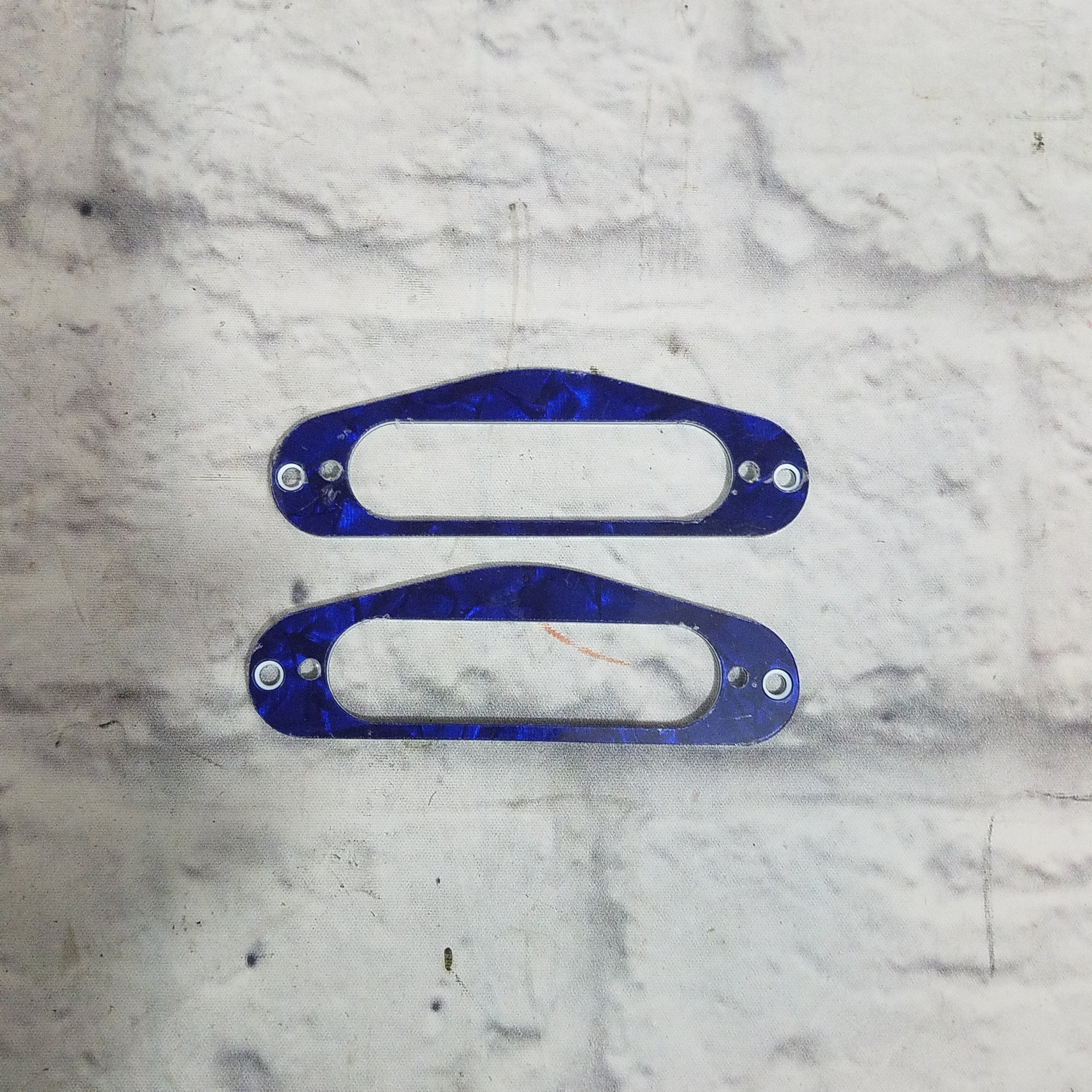 Generic Blue Tortise Single Coil Pickup Ring