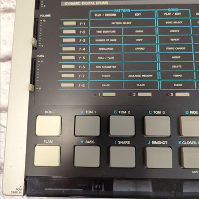 Korg DDD-1 Drum Machine with Latin 1 Percussion Card