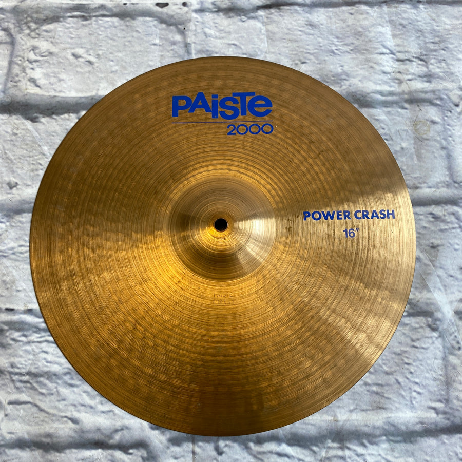 Paiste 2000 16" Power Crash Cymbal
