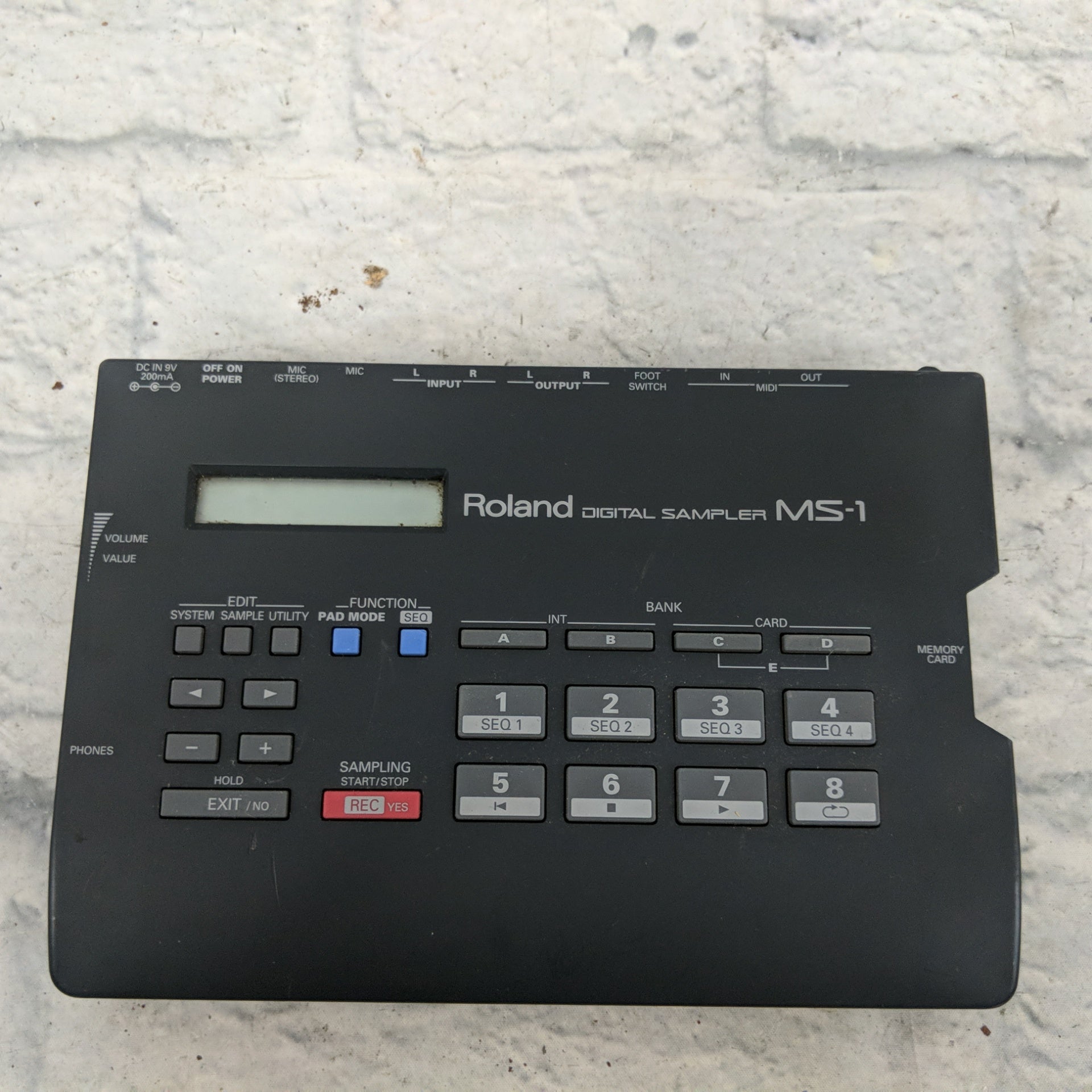 Roland MS-1 Digital Sampler 1990s - Evolution Music