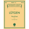 Vocalises Book I : Schirmer Library of Classics Volume 654 High Voice: Lutgen