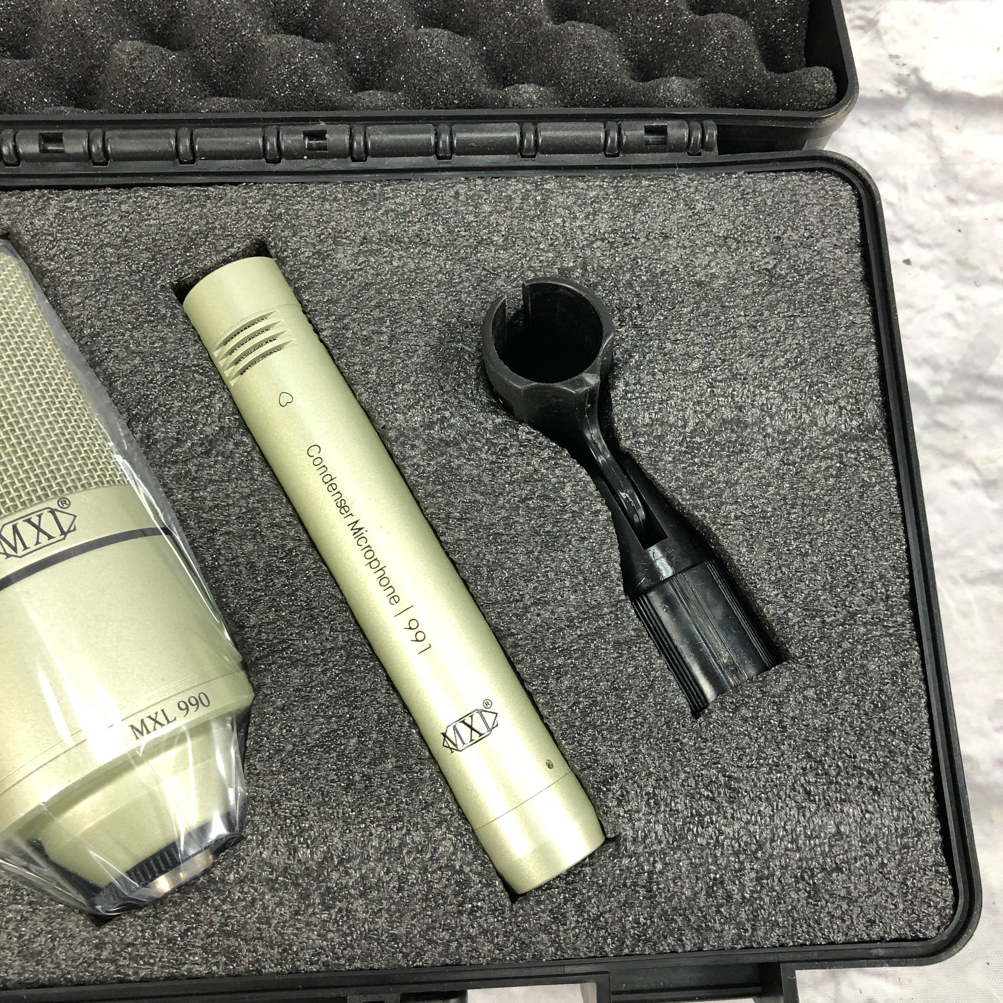 MXL 990 / 991 Condenser Microphone Set with Case