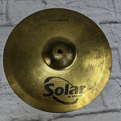 Solar by Sabian 13  Hi Hats