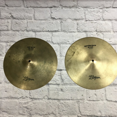 Zildjian Avedis Rock 14in Hi Hat Cymbal Pair
