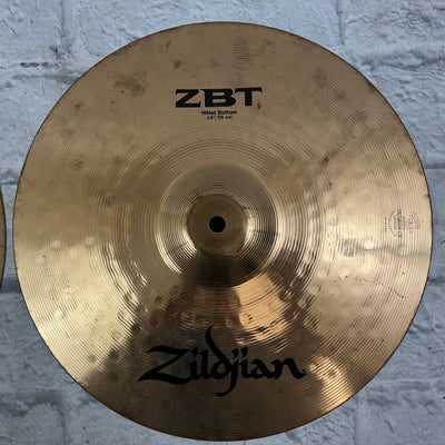 Zildjian ZBT 14" Hi Hat (Pair)