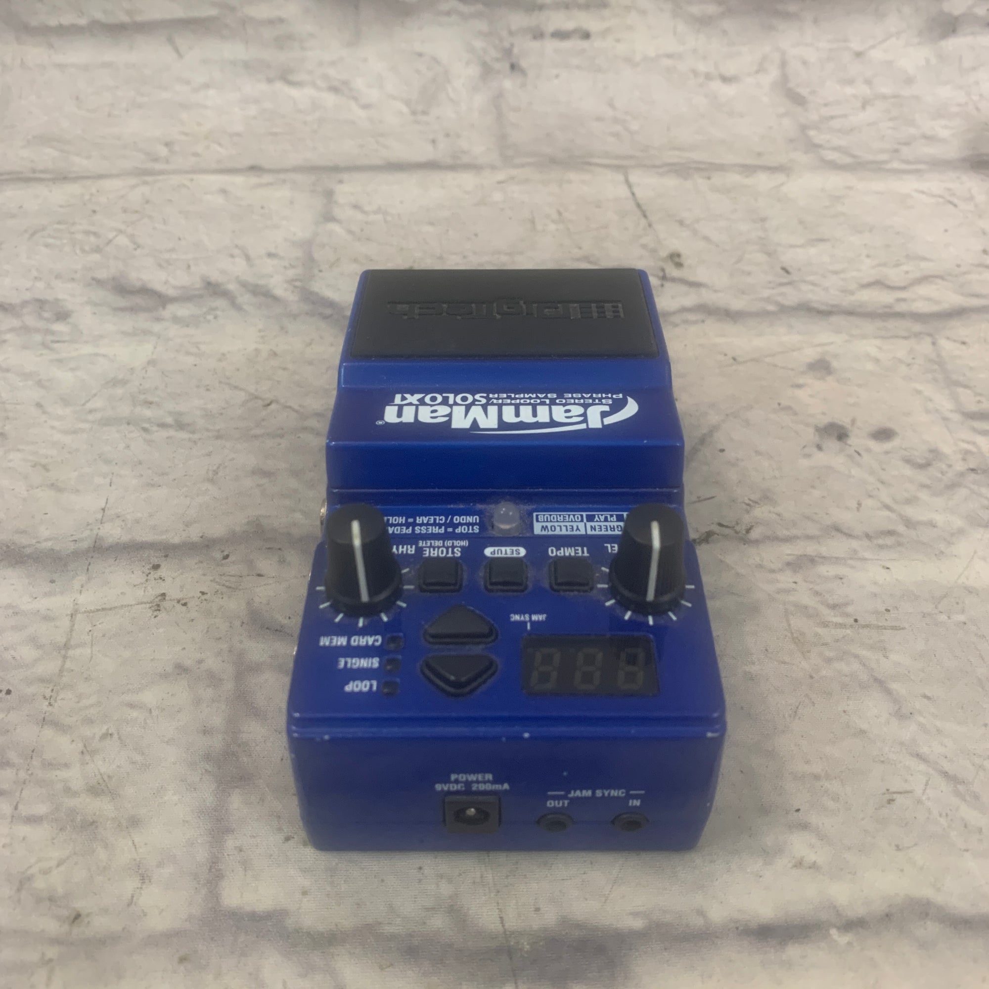 Digitech JMSXT Stereo Looper Pedal