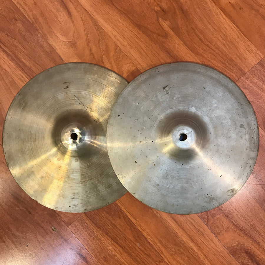 Unknown Trash 11 inch Hi Hat Cymbals AS IS