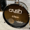 Crush Alpha 5 Piece Black Drum Kit