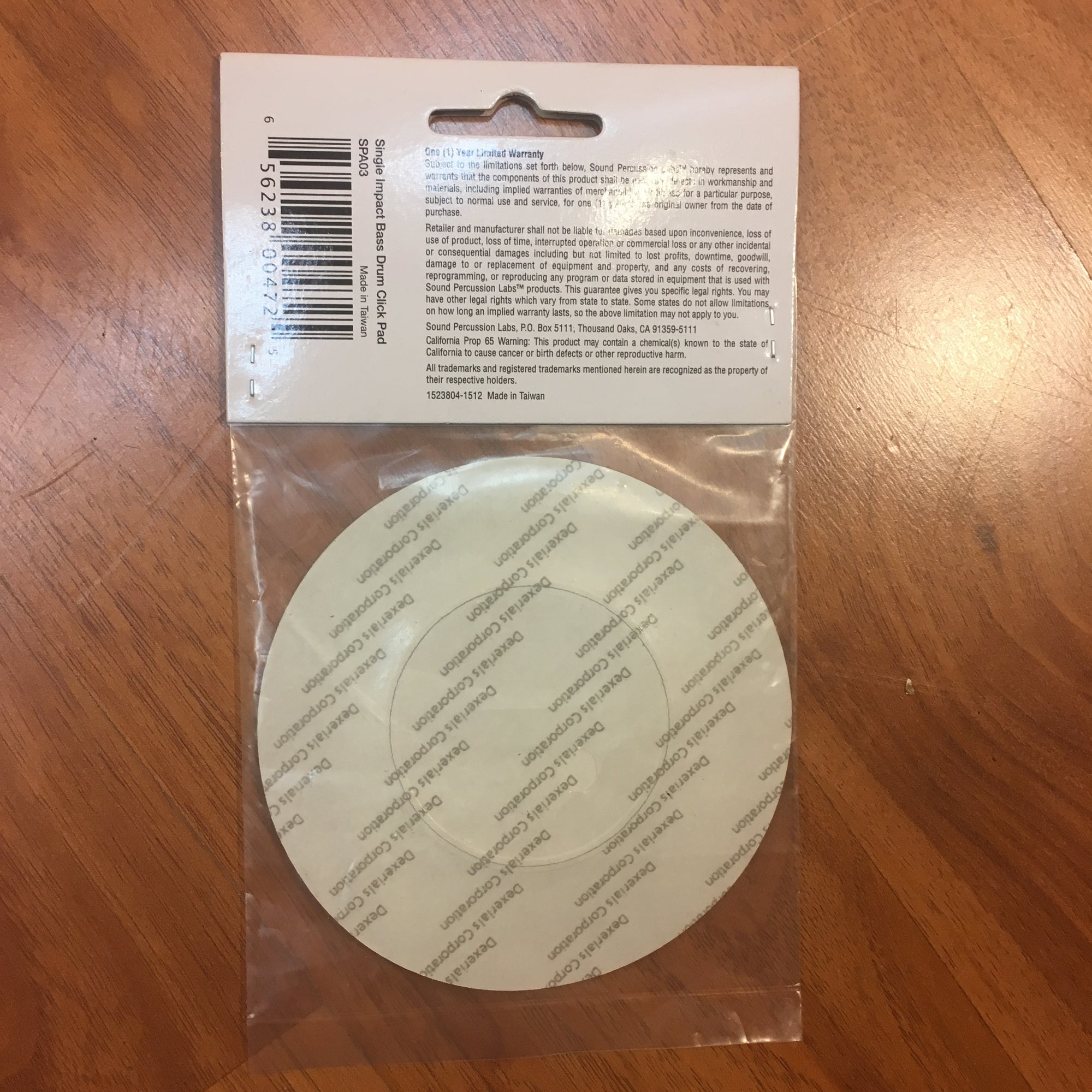SPL Single Impact Bass Drum Click Pad SPA03