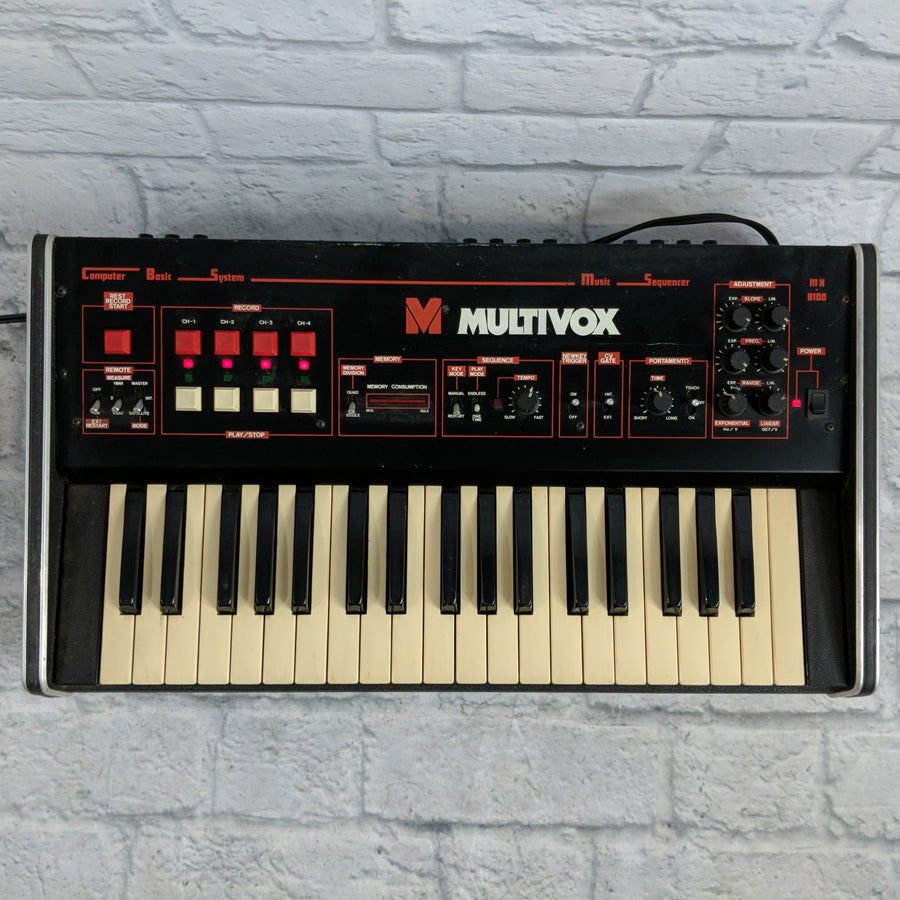 Multivox Computer Basic System Music Sequencer MX-8100