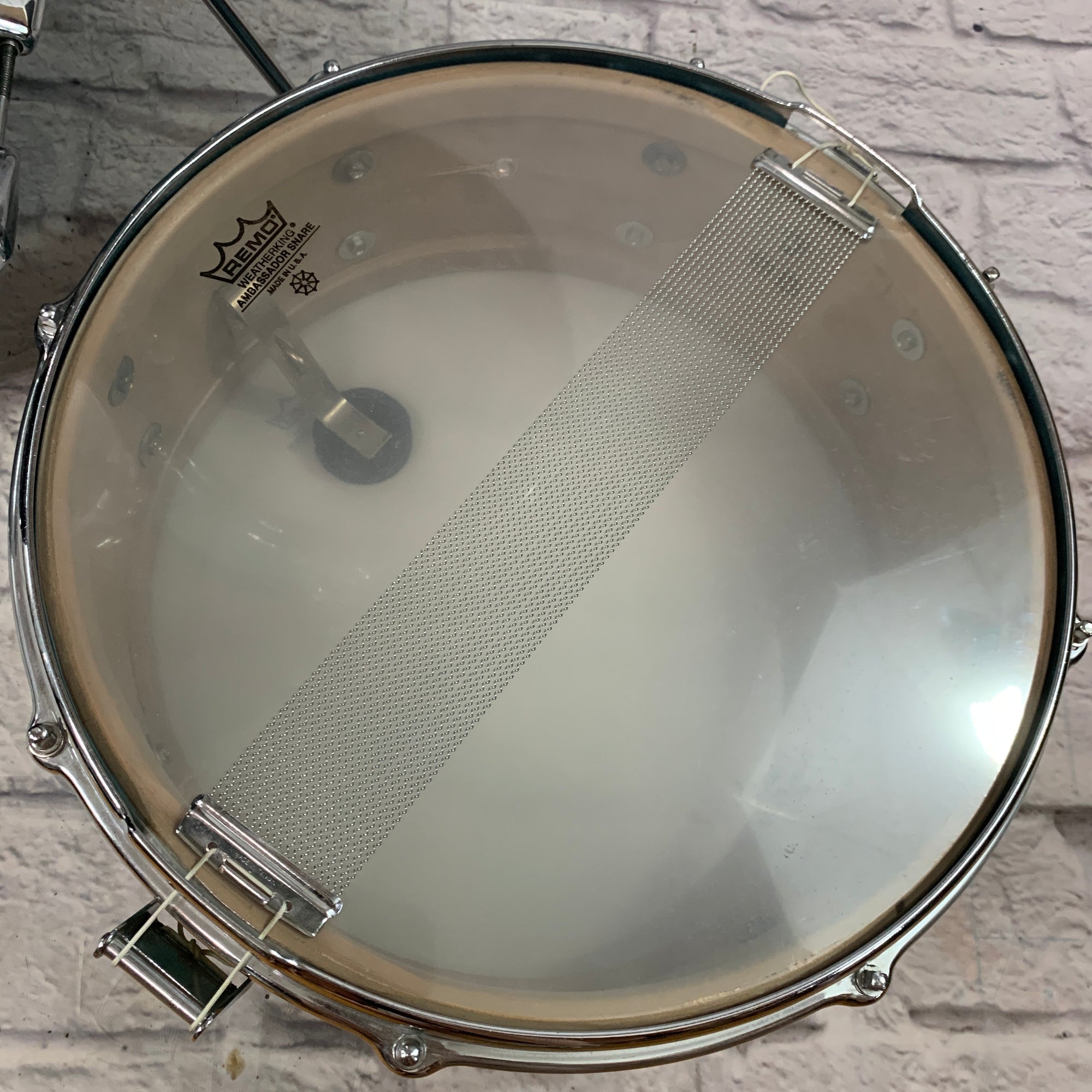 Vintage 1960s Slingerland Aqua Satin Modern Solo 4 Piece Drum Kit