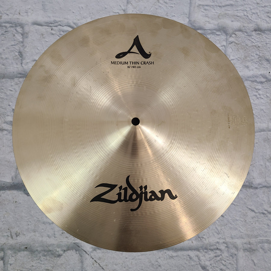 Zildjian A Series Medium Thin 16" Crash Cymbal