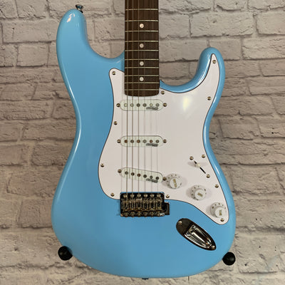 ** Vintage V6LB Light Blue S Style Electric Guitar