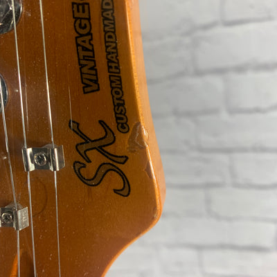 Unknown Stratocaster Style Parts Caster Black