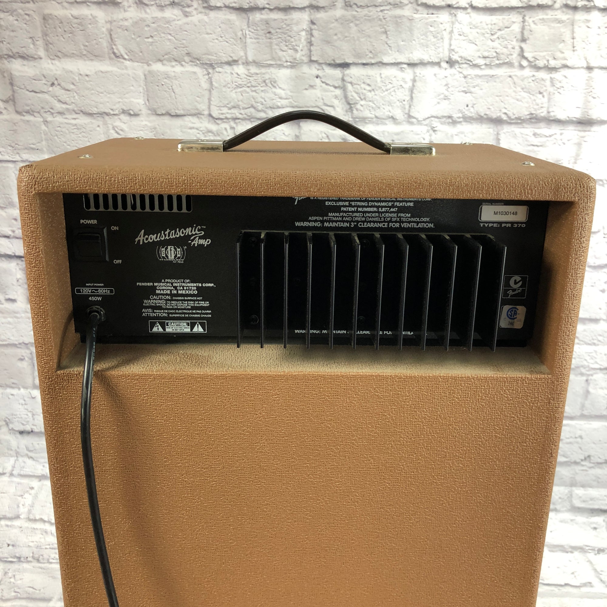 Fender Acoustasonic SFX Acoustic Combo Amp