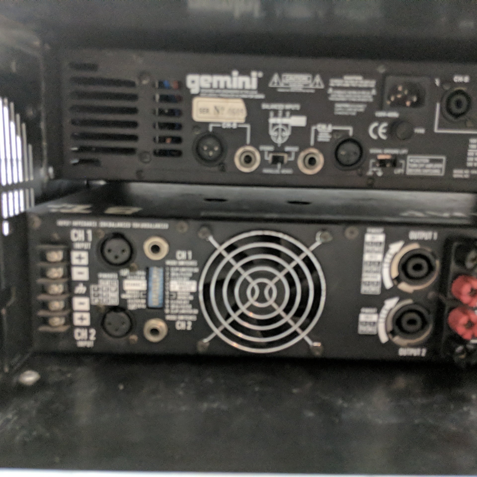 Gemini GXA1600 GXA-1600 Professional Power Amplifier