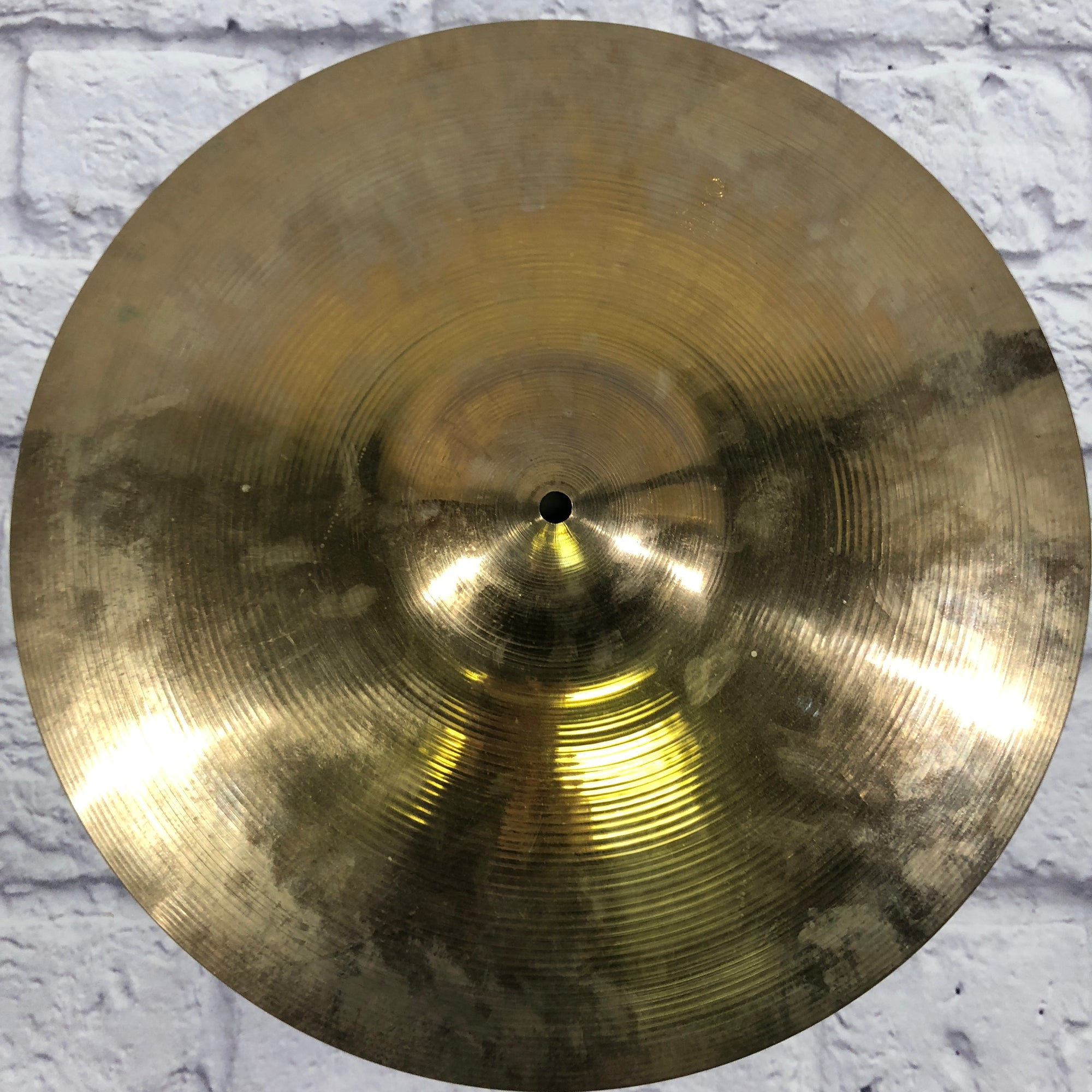 Vintage 1970s A Zildjian & CIE Constantinople 18in Crash Ride Cymbal 1600g