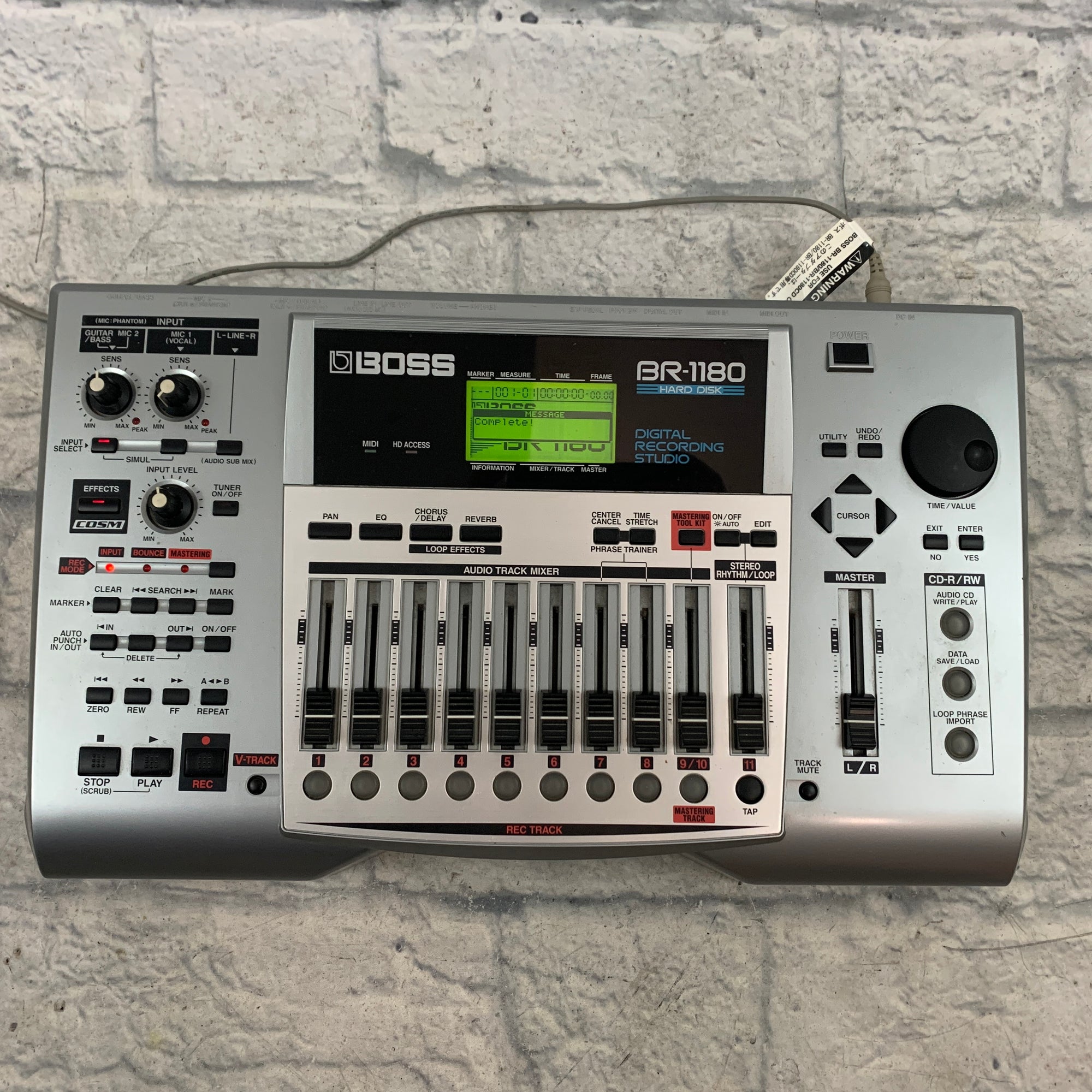 Boss BR1180CD Digital Recorder