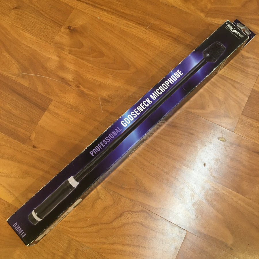 Audio Spectrum DJM618 Gooseneck Microphone