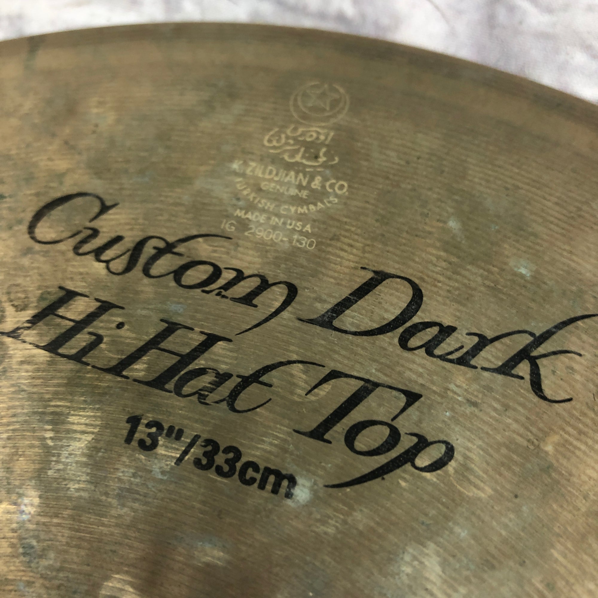 Zildjian 13 K Custom Dark Hi Hat Cymbal Pair