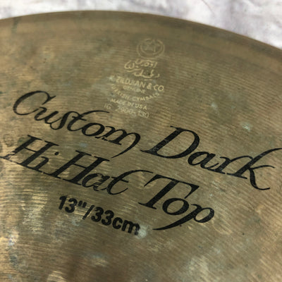 Zildjian 13 K Custom Dark Hi Hat Cymbal Pair
