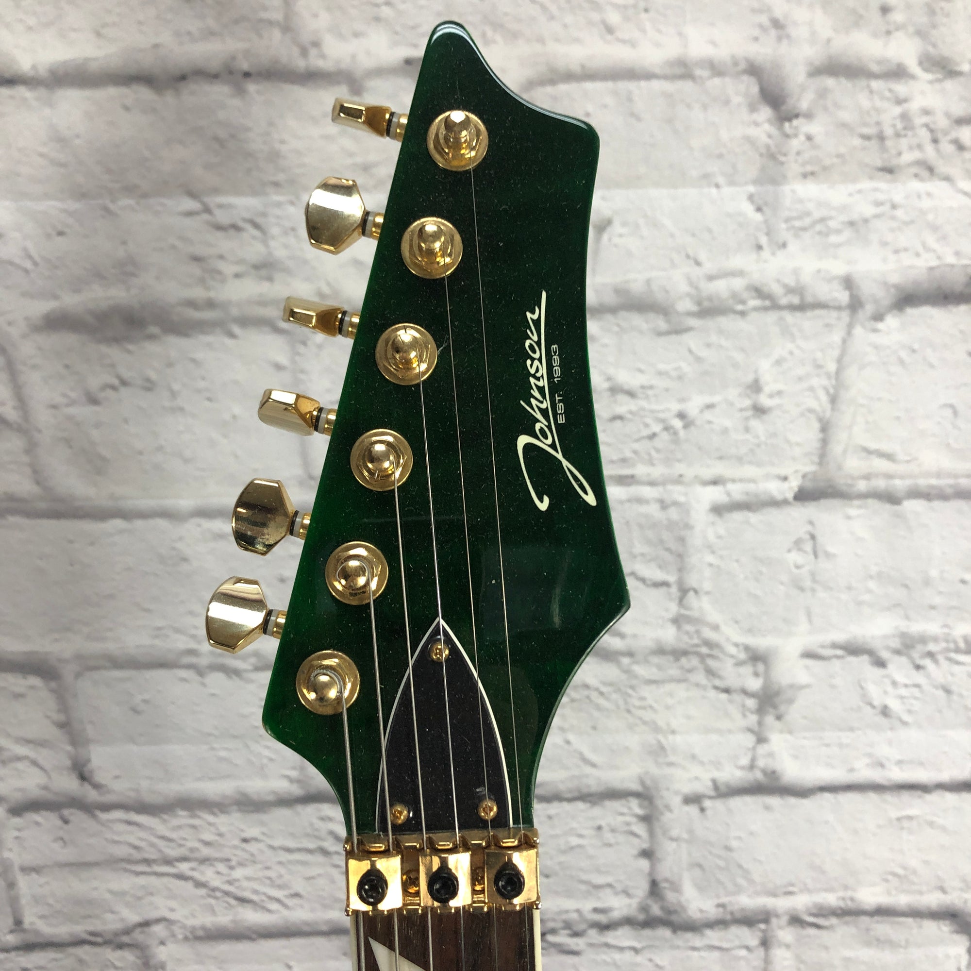 Johnson Catalyst Trans Green Quilted Maple Top Electric Guitar