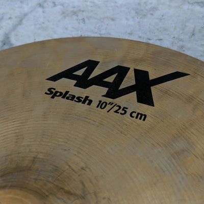 Sabian 10" AAX Splash Cymbal