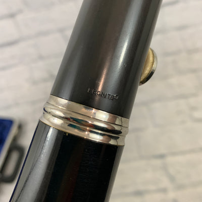 Three Star Bb Flat Ebonite Clarinet w/ Case