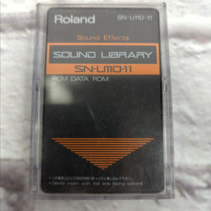 Roland SN-U110-11 Sound Effects Data Card for U110 U20 U220 D70
