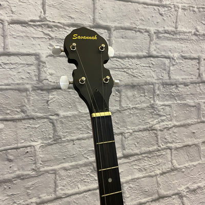 Savannah SB- 100 Mahogany 5-String Banjo