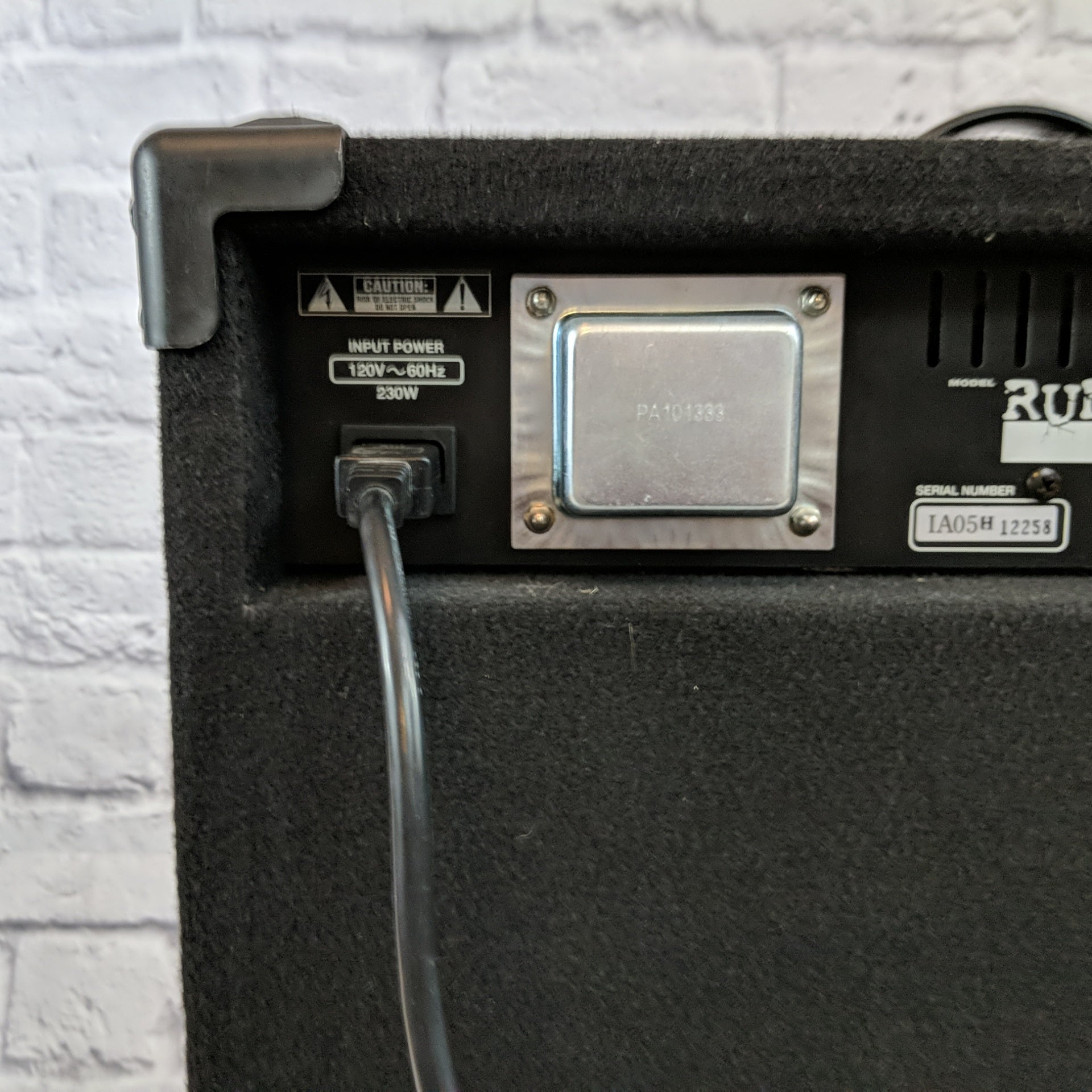 Fender Rumble 100 Bass Combo Amplifier